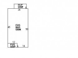 34 Noble St, Newton MA  02465-1016 floor plan