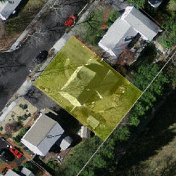 163 Spiers Rd, Newton MA  02459-3717 aerial view