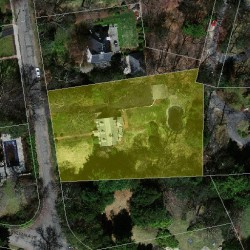 44 Sylvan Ave, Newton MA 02465-3016 aerial view