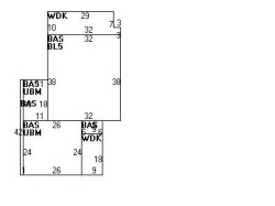 232 Old Farm Rd, Newton MA 02459-3459 floor plan