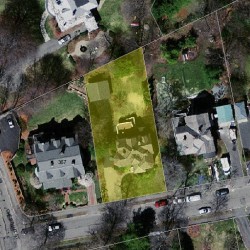 359 Otis St, Newton MA  02465-2533 aerial view