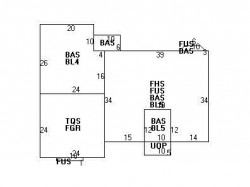 1344 Commonwealth Ave, Newton MA  02465-2913 floor plan
