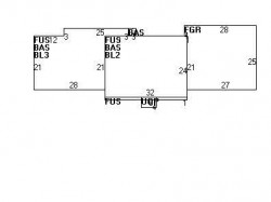 82 Fair Oaks Ave, Newton MA  02460-1219 floor plan