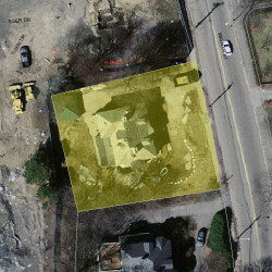 479 Walnut St, Newton MA 02460-2281 aerial view