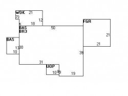 134 Wendell Rd, Newton MA 02459-2947 floor plan