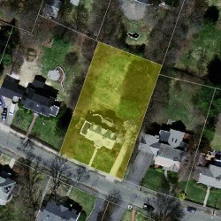 91 Nehoiden Rd, Newton MA 02468-1925 aerial view