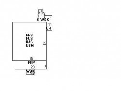 41 Champa St, Newton MA 02464-1224 floor plan