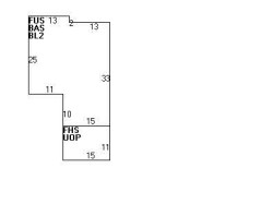 18 Shornecliffe Rd, Newton MA 02458-2438 floor plan