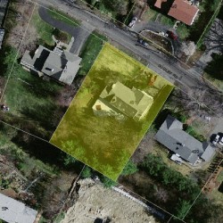 491 Dudley Rd, Newton MA 02459-2810 aerial view