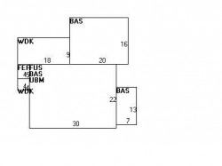 23 Garland Rd, Newton MA  02459-1740 floor plan