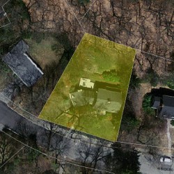 237 Varick Rd, Newton MA  02468-1837 aerial view