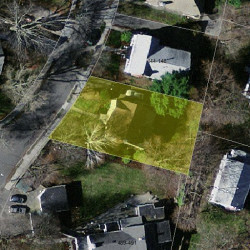 150 Eastbourne Rd, Newton MA 02459-1606 aerial view