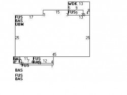 141 Hartman Rd, Newton MA 02459-2851 floor plan