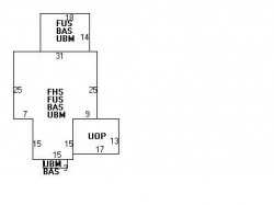 15 Sterling St, Newton MA 02465-2614 floor plan