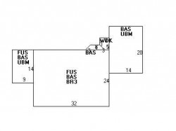 115 Fairway Dr, Newton MA 02465-1714 floor plan