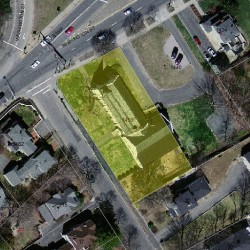 1450 Washington St, Newton MA 02465-2019 aerial view