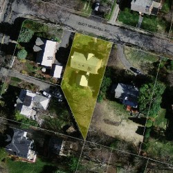 60 Eliot Memorial Rd, Newton MA 02458-2704 aerial view