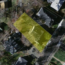 109 Glen Ave, Newton MA  02459-2050 aerial view