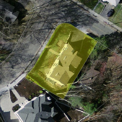 8 Cottonwood Rd, Newton MA 02459-3112 aerial view