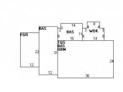 80 Elinor Rd, Newton MA 02461-1835 floor plan