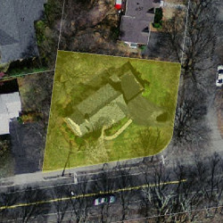 1299 Beacon St, Newton MA 02468-1737 aerial view