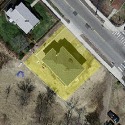 276 River St, Newton MA 02465-1436 aerial view