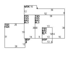 19 Bernard St, Newton MA 02461-1903 floor plan