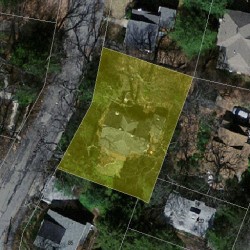 161 Islington Rd, Newton MA 02466-1023 aerial view