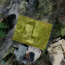 32 Druid Hill Rd, Newton MA 02461-2023 aerial view