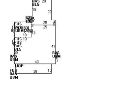 69 Prince St, Newton MA 02465-2610 floor plan