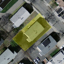 15 Melbourne Ave, Newton MA 02460-1221 aerial view