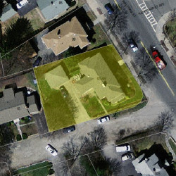 95 Waltham St, Newton MA 02465-1327 aerial view