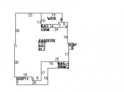 207 Church St, Newton MA 02458-1905 floor plan