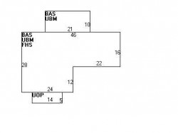7 Gardner St, Newton MA  02458-1504 floor plan