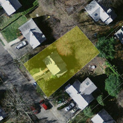 53 Bow Rd, Newton MA 02459-2555 aerial view