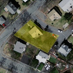 32 Fuller Ter, Newton MA 02465-1211 aerial view