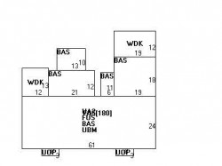349 Elliot St, Newton MA 02464-1100 floor plan