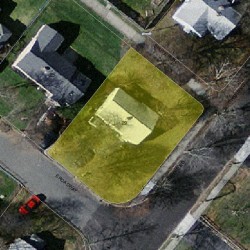 150 Spiers Rd, Newton MA  02459-3700 aerial view