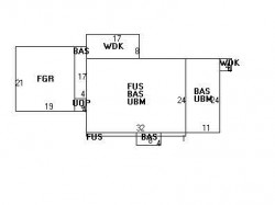 132 Hagen Rd, Newton MA  02459-2755 floor plan