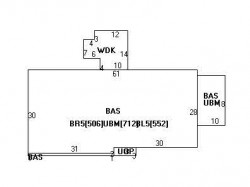 84 Brandeis Rd, Newton MA 02459-2743 floor plan