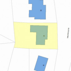 16 Kingswood Rd, Newton MA 02466-1013 plot plan