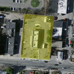 197 California St, Newton MA  02458-1008 aerial view