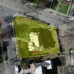 8 Exmoor Rd, Newton MA 02459-1208 aerial view