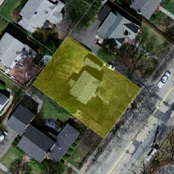 1675 Washington St, Newton MA 02465-2229 aerial view