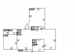 28 Moffat Rd, Newton MA  02468-1113 floor plan