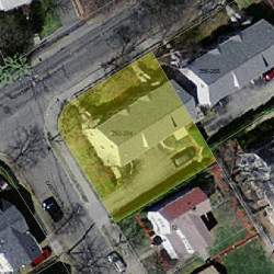 294 Newtonville Ave, Newton MA 02460-2011 aerial view