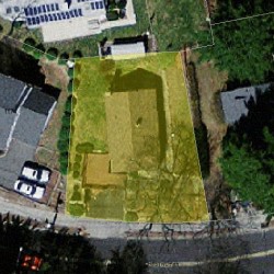 1186 Chestnut St, Newton MA 02464-1309 aerial view