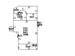 115 Allerton Rd, Newton MA 02461-1201 floor plan