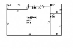 81 Kingswood Rd, Newton MA 02466-1013 floor plan