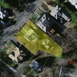 32 Knowles St, Newton MA 02459-2206 aerial view